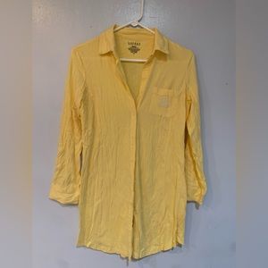 Jersey yellow Ralph Lauren sleep shirt